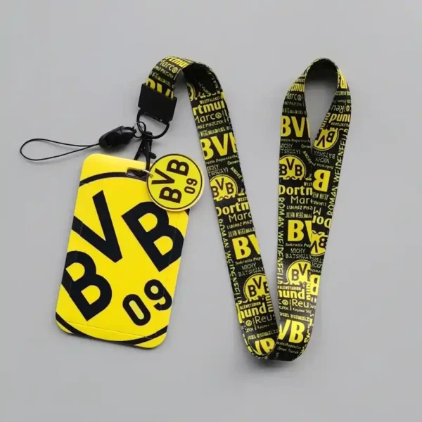 Borussia Dortmund Lanyard Card Holder For Fans | giftway