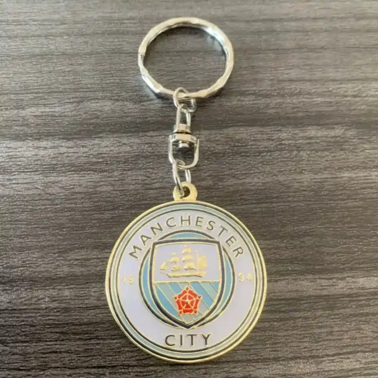 Manchester City Official Crest Fan Keychain | Giftway