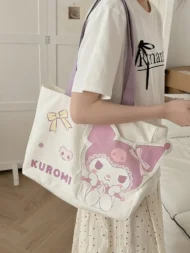Hello Kitty Themed Large Tote Bags | Kuromi