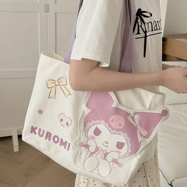 Hello Kitty Themed Large Tote Bags | Kuromi