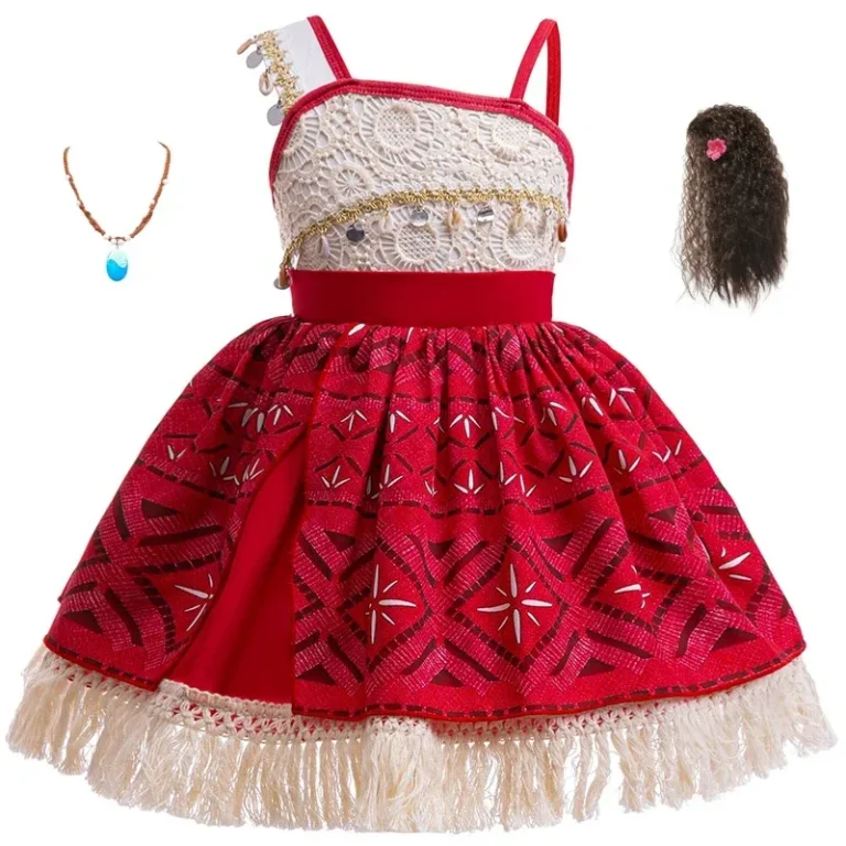 Moana 2 Cosplay Princess Costume Dress | Design 1