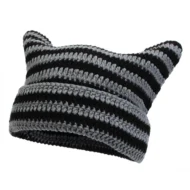 Adorable Y2K Crochet Cat Ear Beanie | Giftway