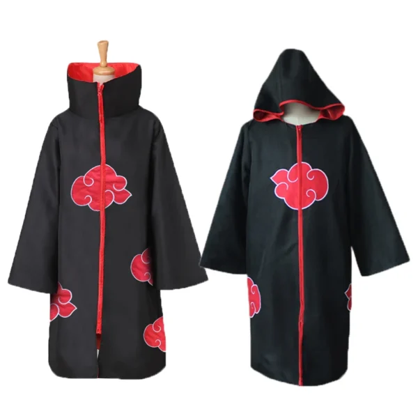 Akatsuki Red Cloud Cloak Anime Cosplay For Adults | Giftway