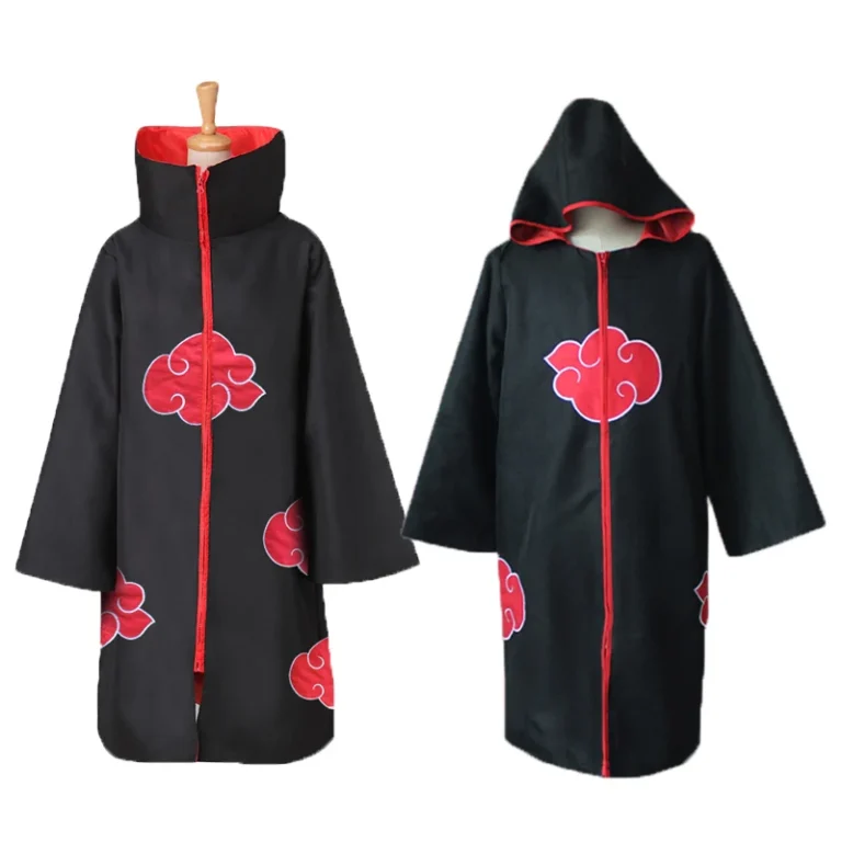 Akatsuki Red Cloud Cloak Anime Cosplay For Adults | Giftway