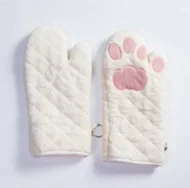Cat Paws Heat Resistant Baking Oven Mitt | Giftway
