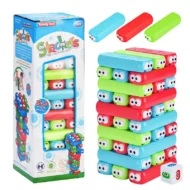 Colorful Childrens Jenga Perfect For Families | NBO