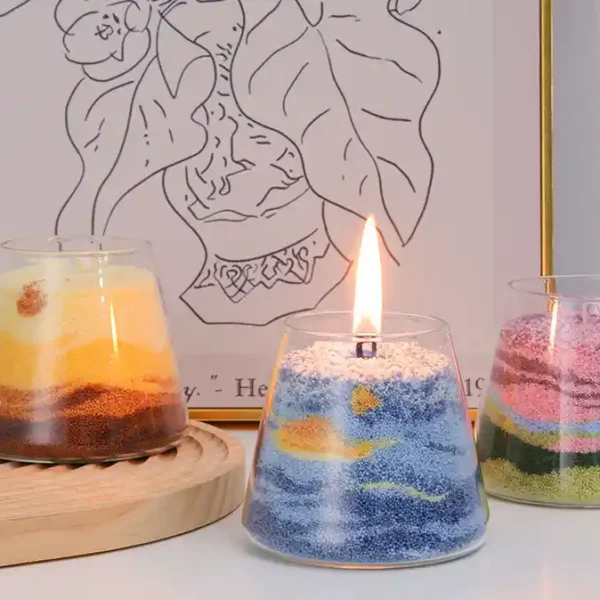 DIY Scented Candle Making Kit - Sand Painting Scented Candles
