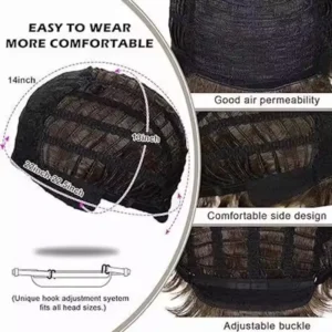 Demon Slayer Cosplay Anime Wig: Kimetsu No Yaiba Tokitoru Muichiro 1 Demon Slayer Cosplay Anime Wig | Specs