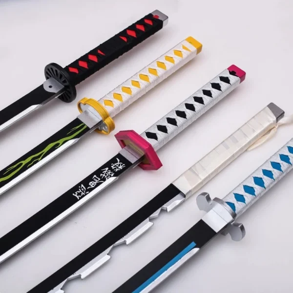 Demon Slayer Tanjiro Cosplay Wooden Katana Sword | NBO