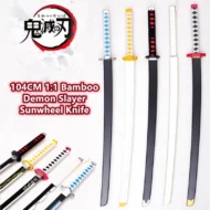 Demon Slayer Tanjiro Cosplay Wooden Katana Sword | Giftway