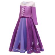 Disney Frozen Princess Elsa Kids Cosplay Dress | side