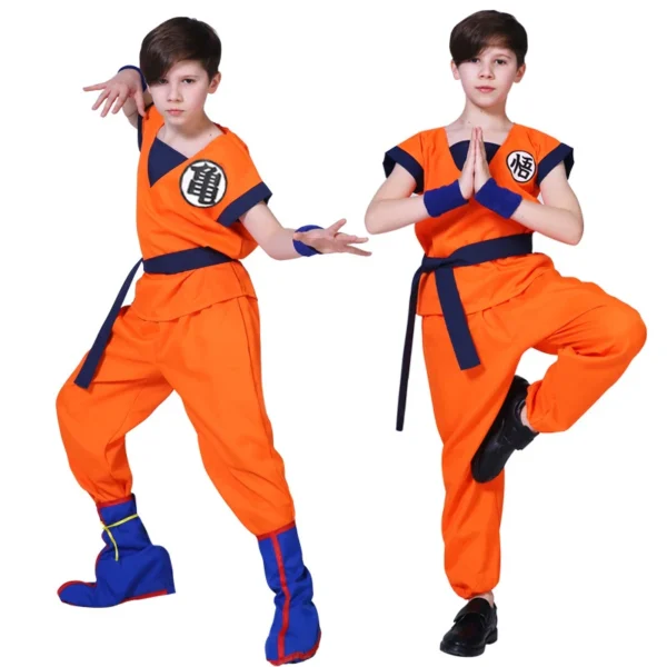 Goku Anime Kids Costume Turtle Cosplay | Giftway