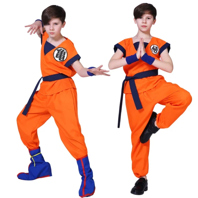 Goku Anime Kids Costume Turtle Cosplay | Giftway