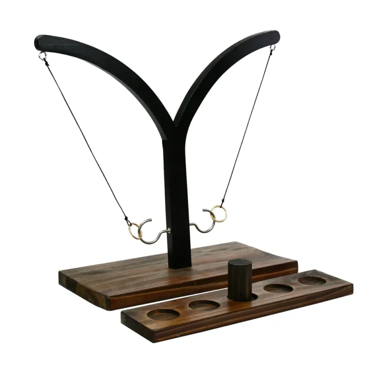 Interactive Wooden Classic Ring Toss Game | Giftway