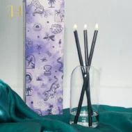 Luminous Flame Refillable Glass Table Lantern | KE