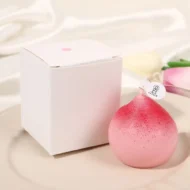 Luxurious Peach Shaped Scented Candle | NBO