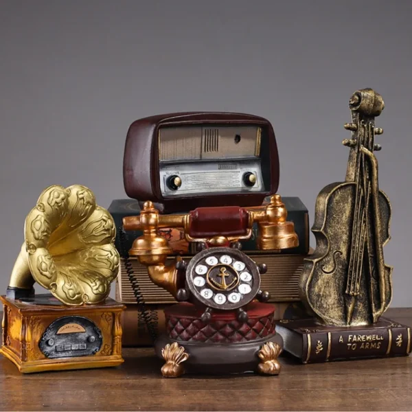Luxury African Resin Instruments Decor | Giftway