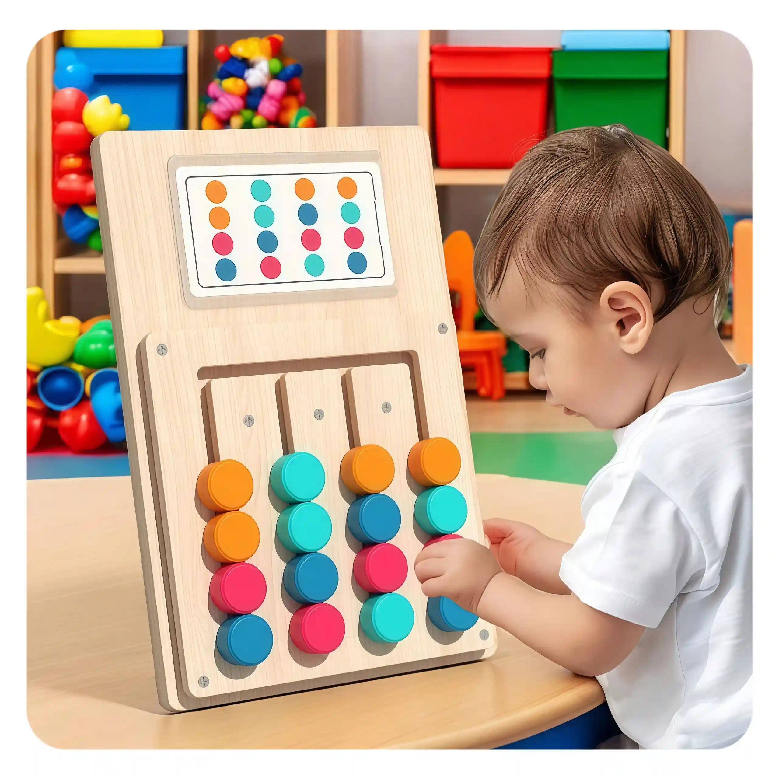 Montessori Kids Color Matching Educational Game 1 Montessori Kids Color Matching Educational Game | Giftway