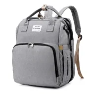 Portable Waterproof Multifunctional Daiper Bag | Grey