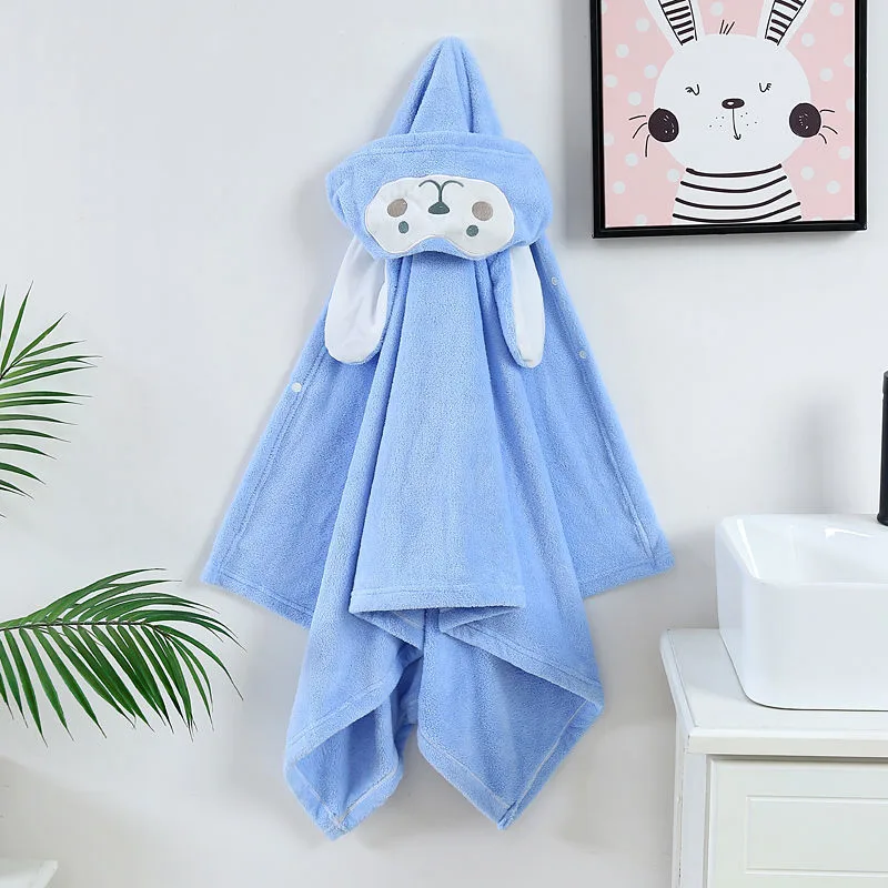 Snuggle Buddy Hooded Animal Bathrobe and Towel | KE