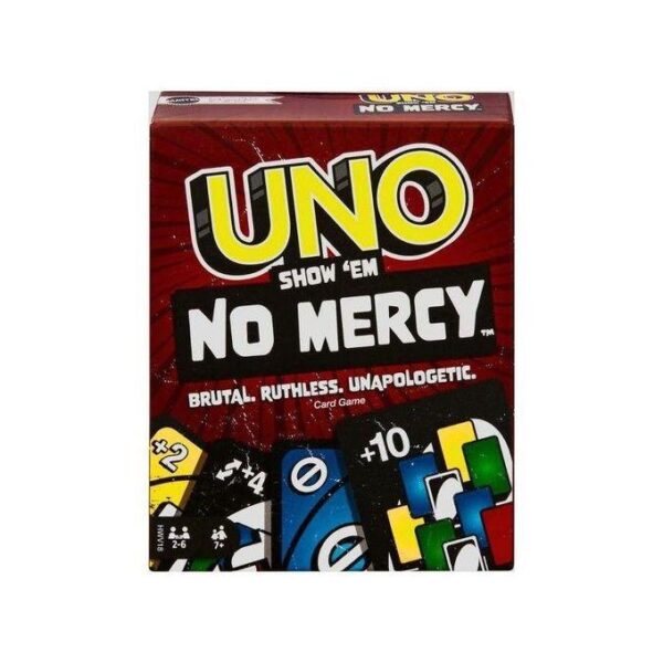 UNO No Mercy Family Fun Card Game | Giftway
