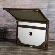 Vintage Genuine Leather Sleeve Laptop Cover | Giftway
