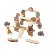 Wooden 28 Pcs Educational Childrens Balancing Game | NBO