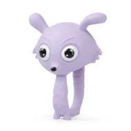 Cute Fox Silicone Teething Toy | lavender