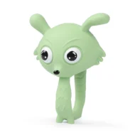 Cute Fox Silicone Teething Toy | Green