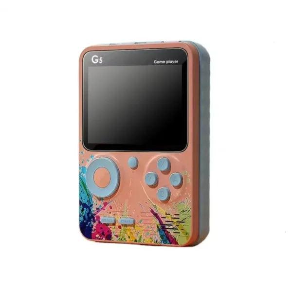 Classic G5 500 in 1 Handheld Game Console | Pink