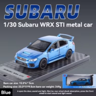 Blue Subaru WRX STI Diecast Model Car at Giftway Kenya