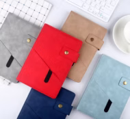 Colour Options of A5 Hardcover Leather Travel Notebook