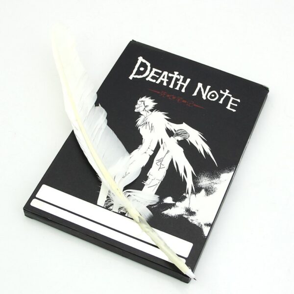 Death Note Notebook with Feather Pen at Giftway Kenya