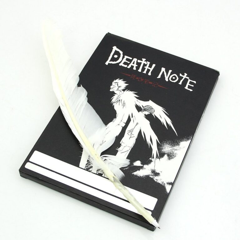 Death Note Notebook with Feather Pen at Giftway Kenya
